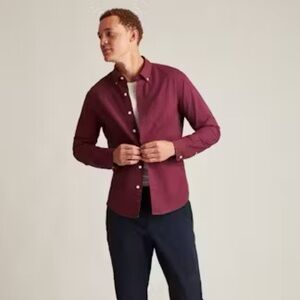 Bonobos Everyday Oxford Button-Down Shirt Athletic Fit Medium M